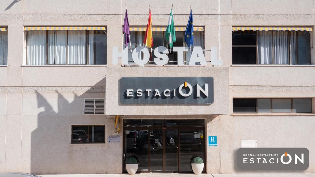 Hostal Restaurante Estacion Hotell Jaén Exteriör bild